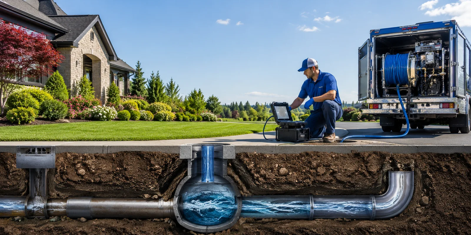 Drainage restoration information for Blue Lake, CA